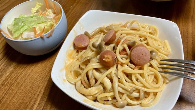 しめじパスタ